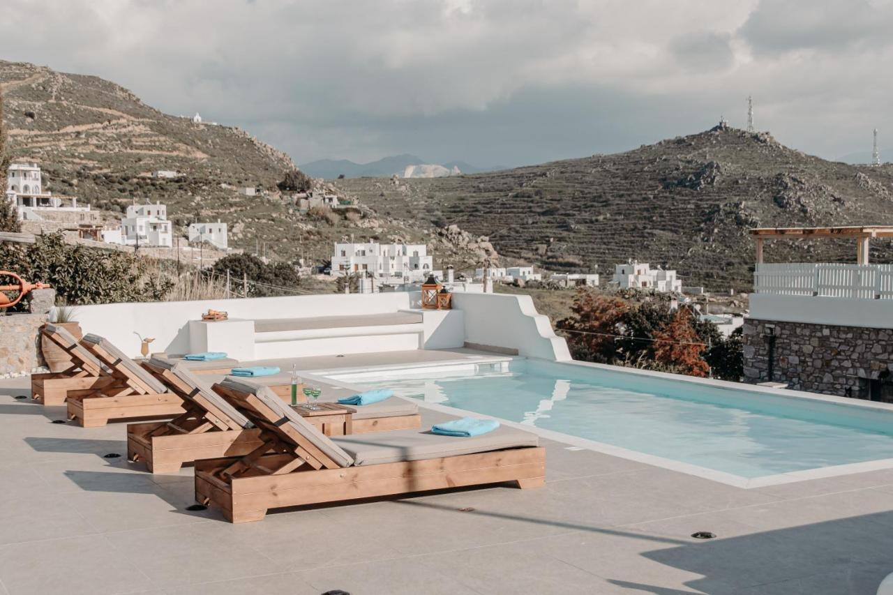Villa Of Roses In Naxos - Private Villa With Pool Naxos City Exterior photo