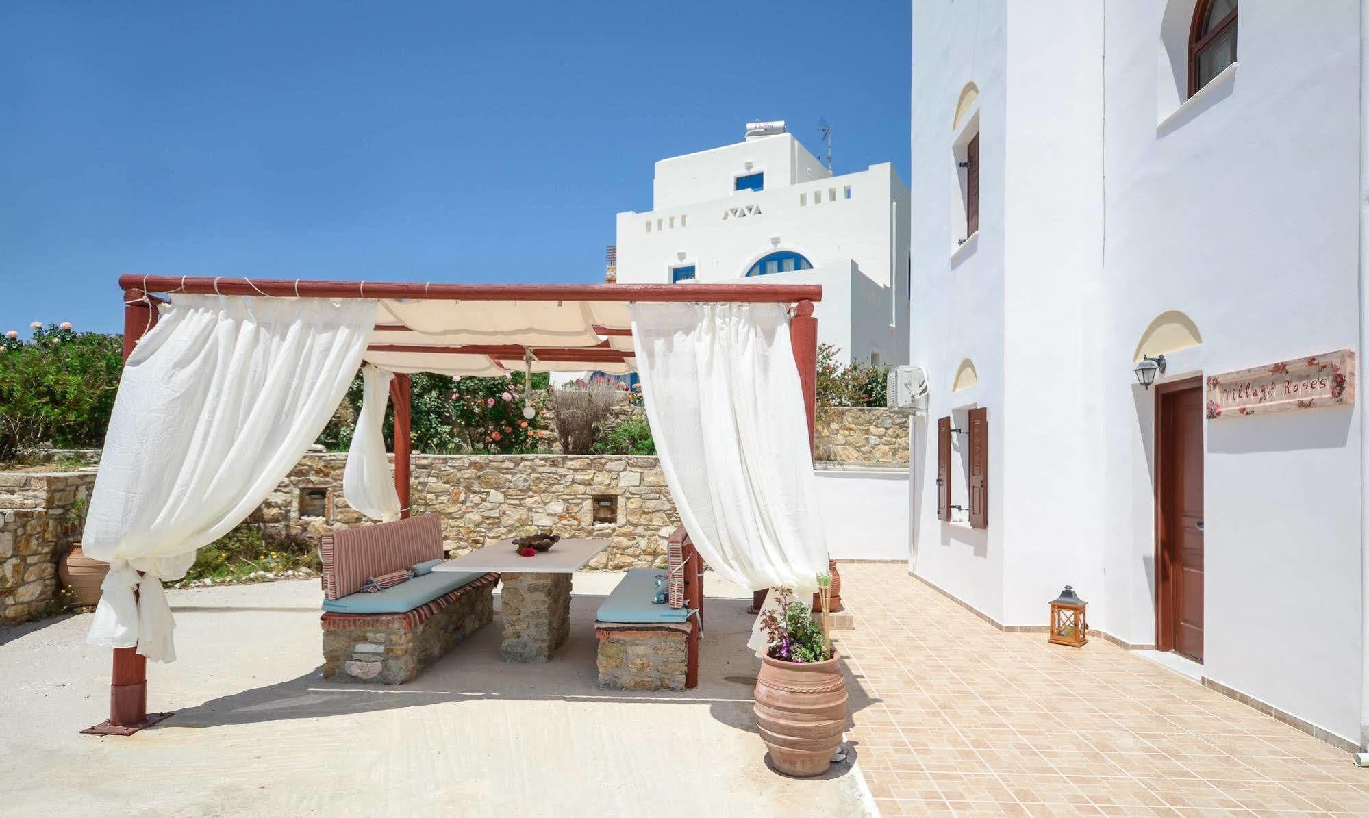 Villa Of Roses In Naxos - Private Villa With Pool Naxos City Exterior photo